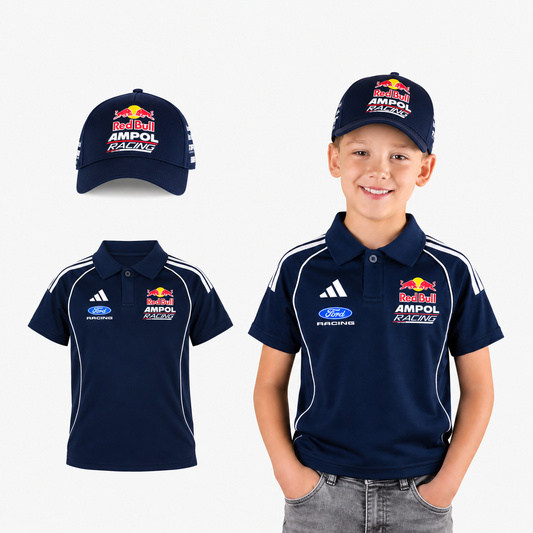 Junior RBAR Fan Polo + Small Team Embroidery Cap