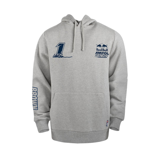 Red Bull Ampol Racing Casual Driver Hoodie Brown Men's