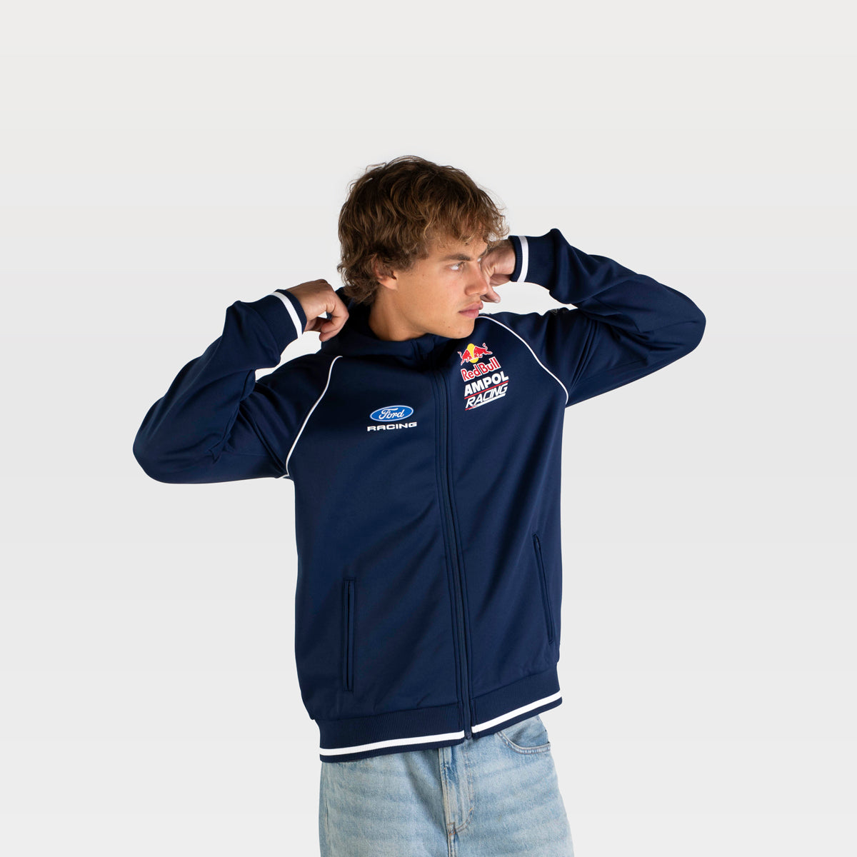 Red Bull Ampol Racing Team Zip Hoodie Men's