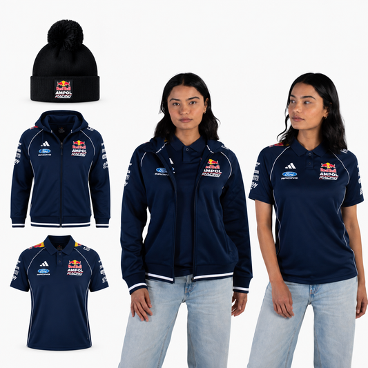 Women's Team Polo + Hoodie + Beanie Bundle