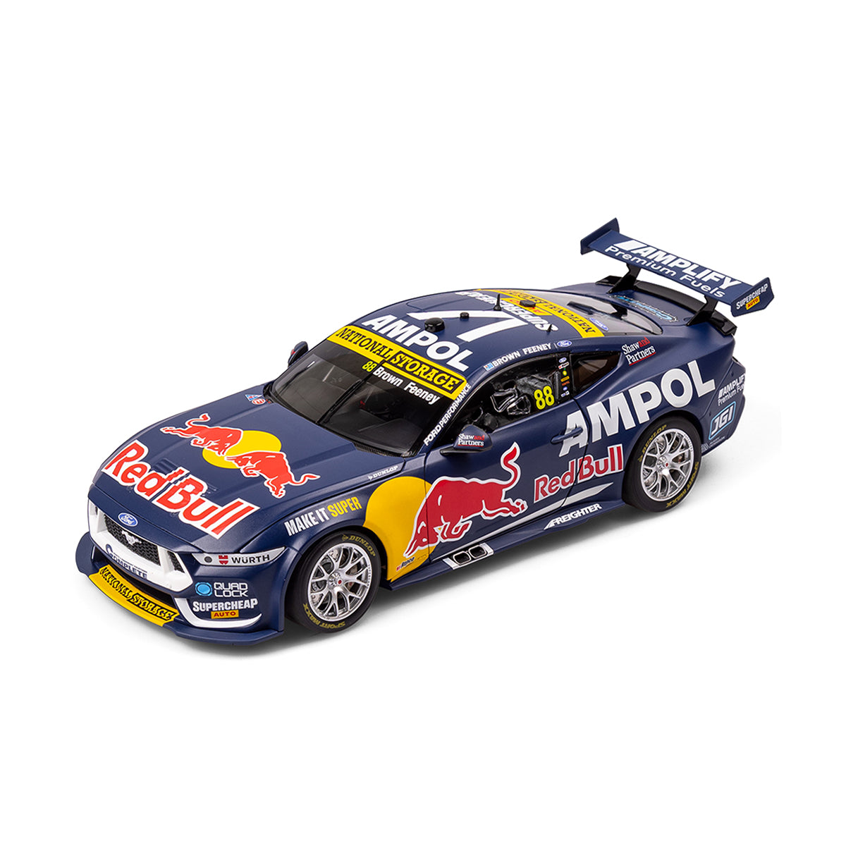 Red Bull Ampol Racing #88 Ford Mustang GT - 2025 Triple Eight / Ford Performance Launch Livery
