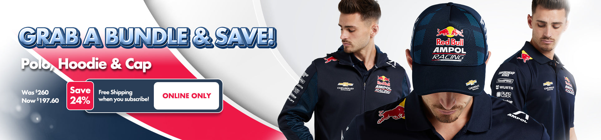 Red Bull Ampol Racing Official Merch Store | Free Shipping Over $99 ...
