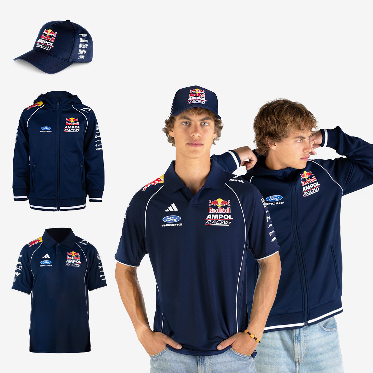 Mens RBAR Team Polo + Hoodie + Cap Bundle