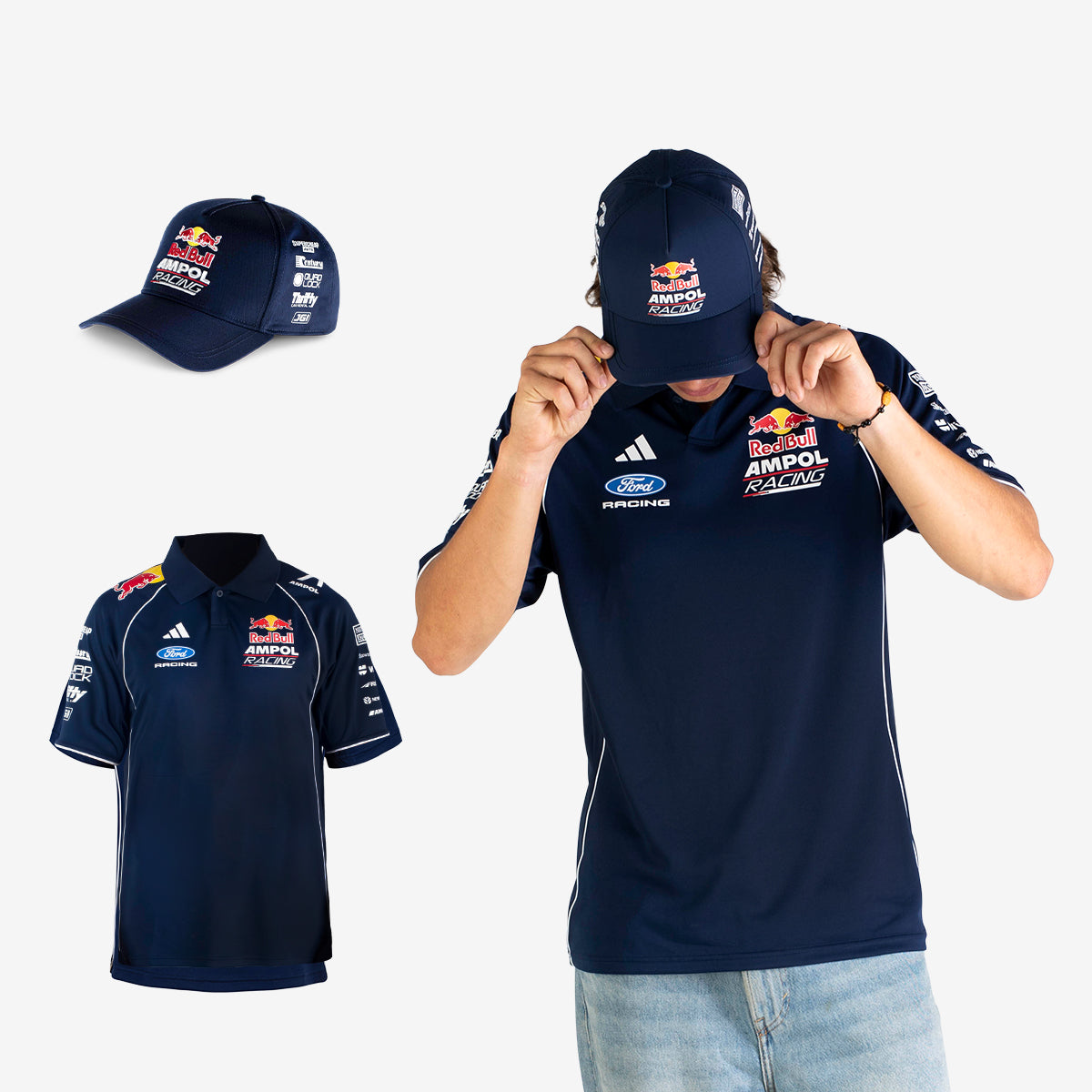 Mens RBAR Team Polo + Cap Bundle