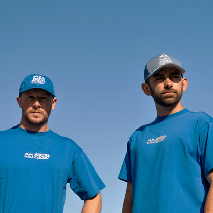 RBAR x Locked Down Cooldown Snapback Blue