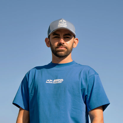 Weekday lifestyle t-shirt in racing blue