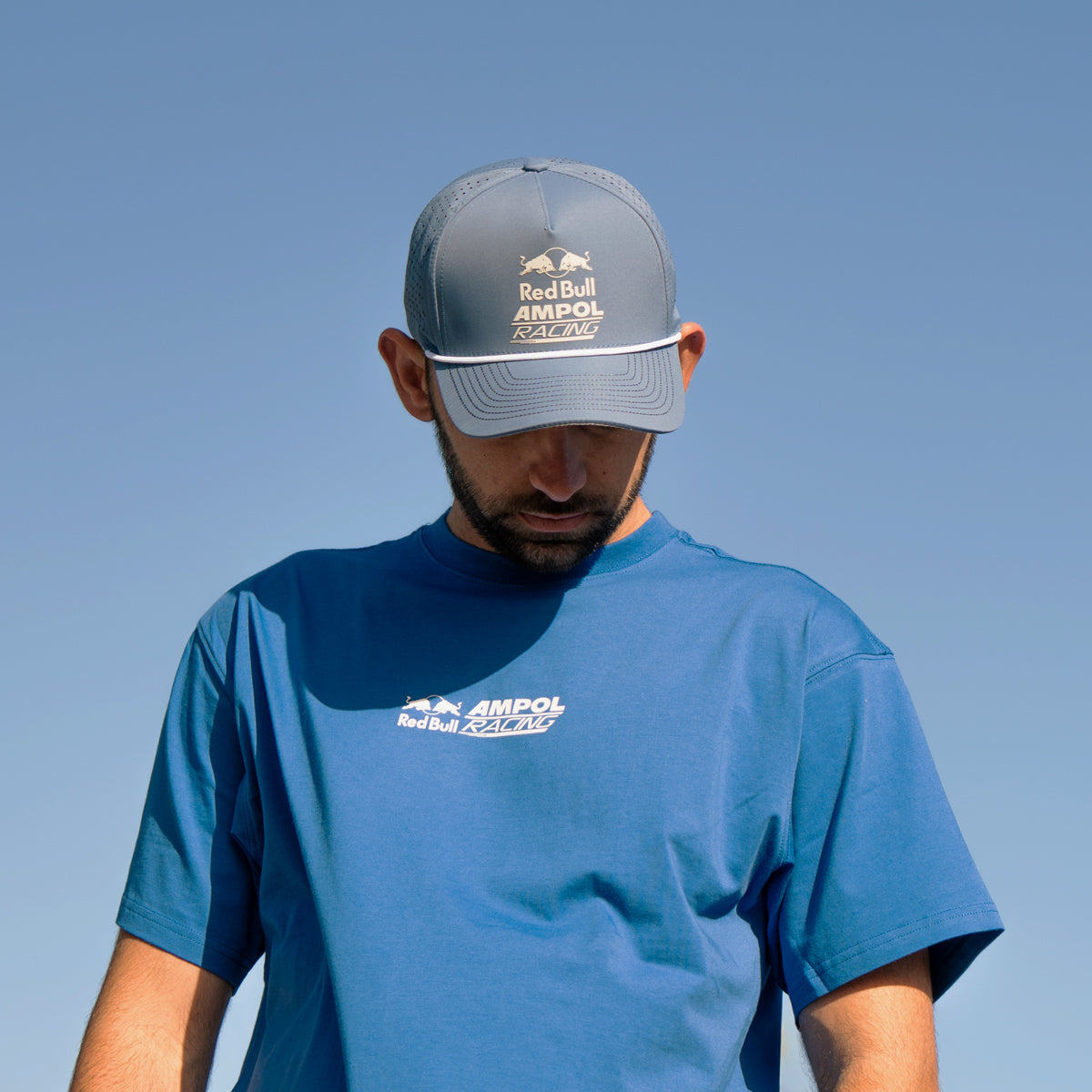 RBAR x Locked Down Cooldown Snapback Blue