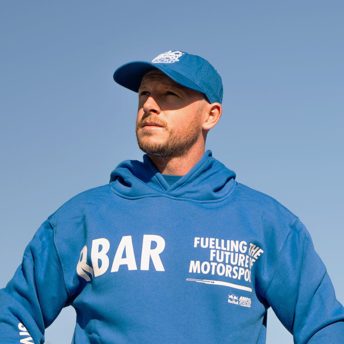 Weekday lifestyle hoodie in racing blue