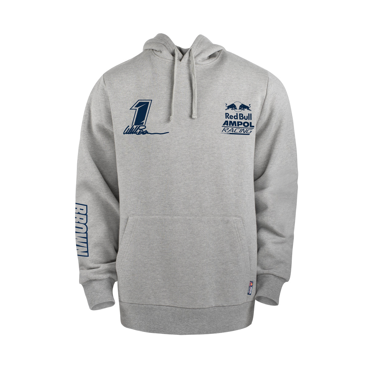 Red Bull Ampol Racing Casual Driver Hoodie Brown Men's