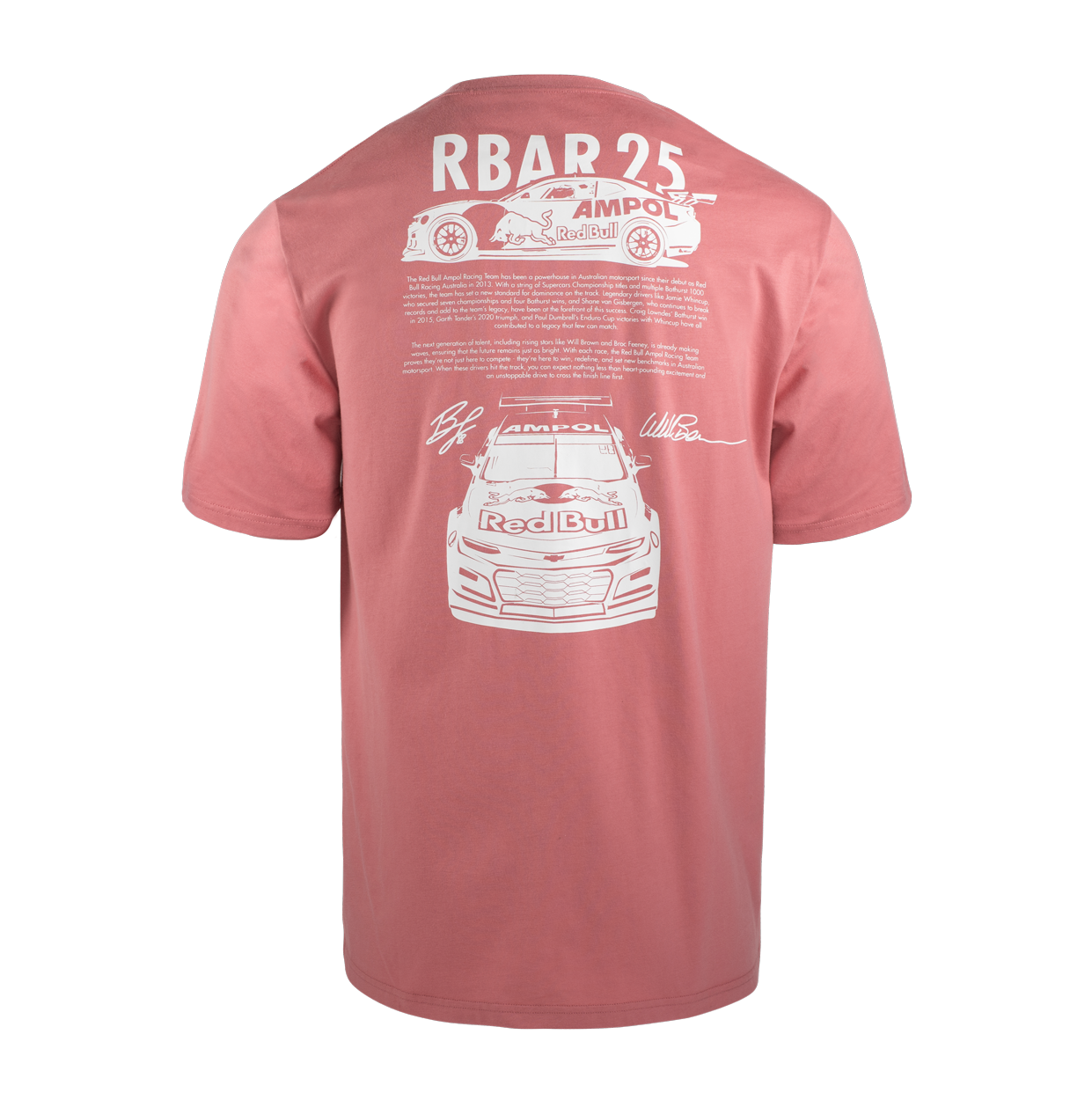 Red Bull Ampol Racing Lifestyle T-shirt Dusty Pink