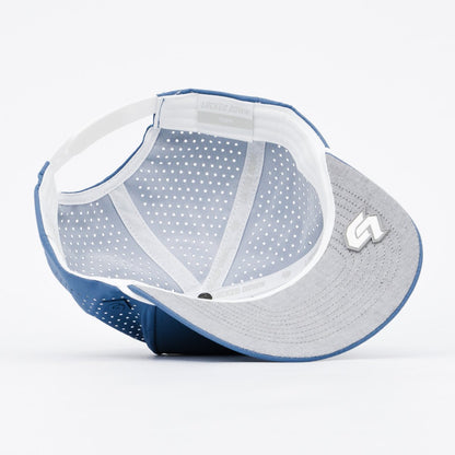 RBAR x Locked Down Cooldown Snapback Blue