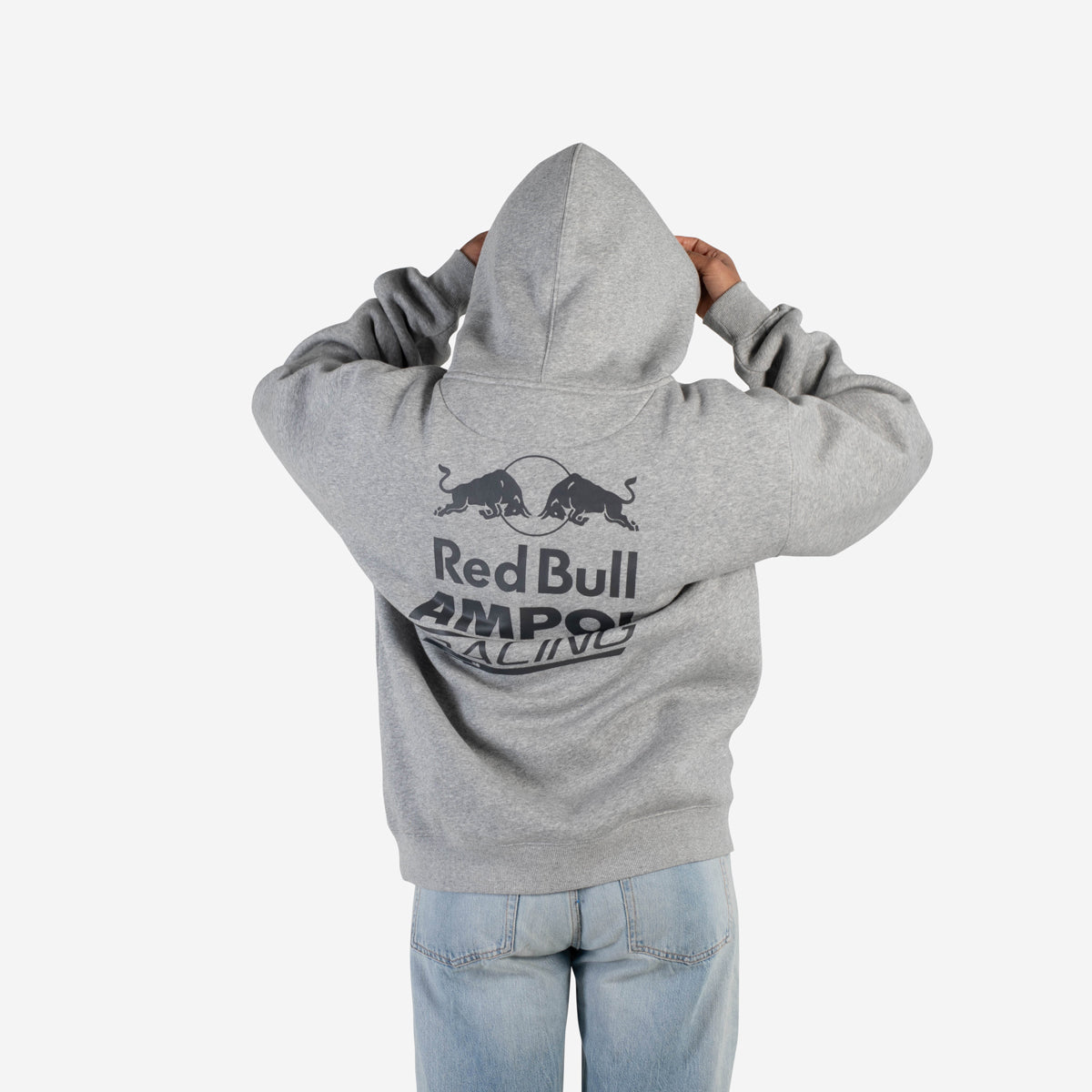 Weekday lifestyle hoodie in grey marle