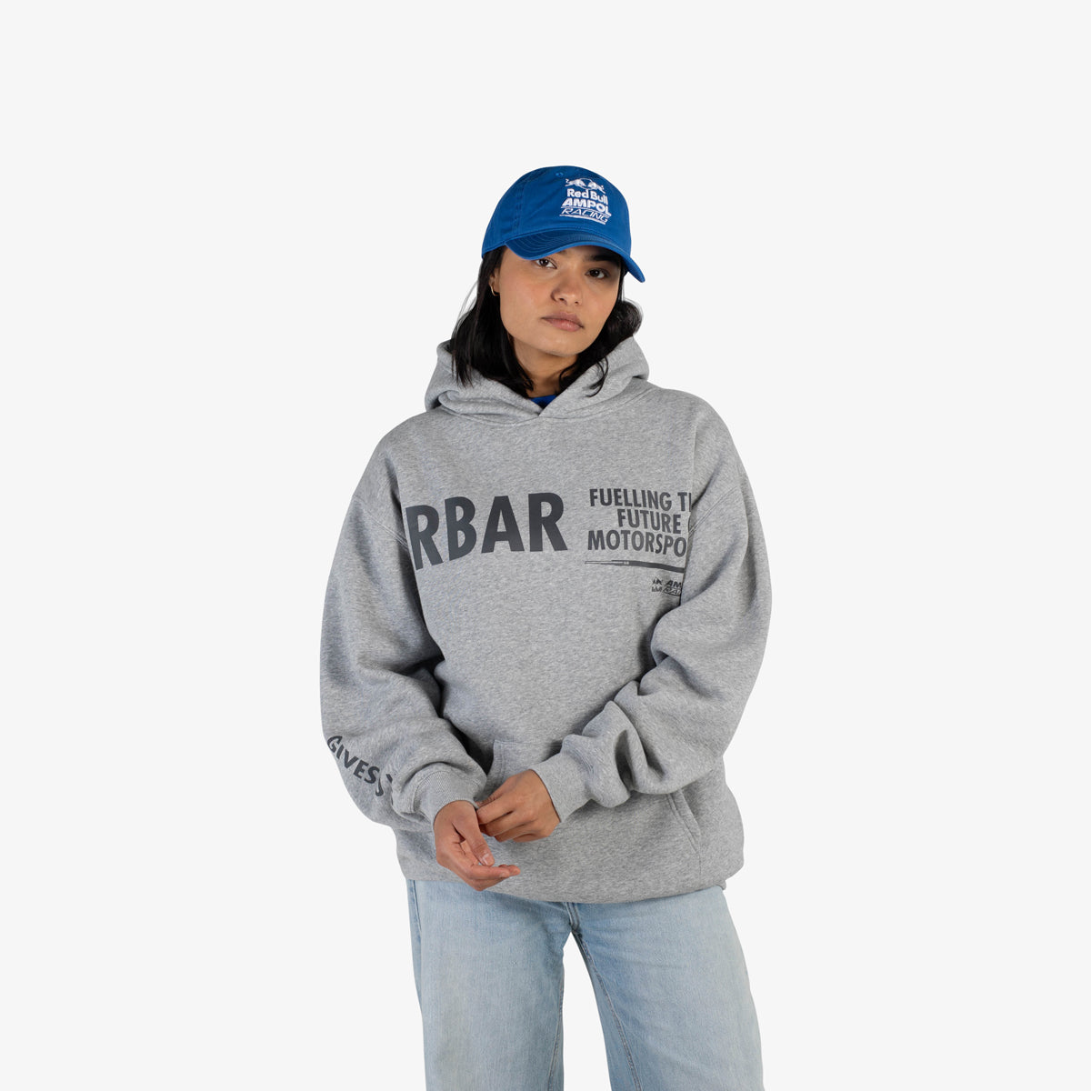 Weekday lifestyle hoodie in grey marle