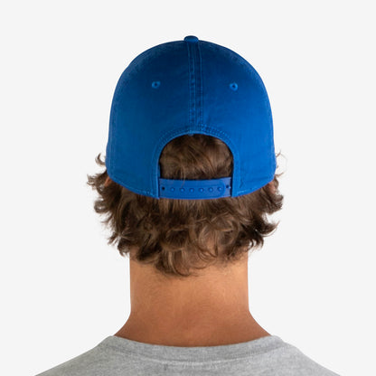 Casual Dad Cap in racing blue