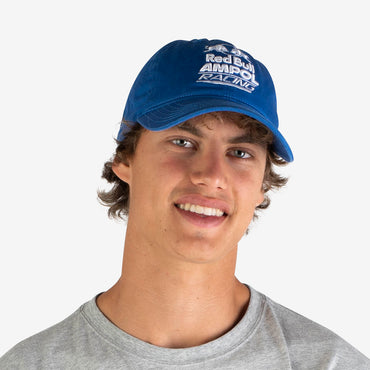 Casual Dad Cap in racing blue