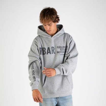 Weekday lifestyle hoodie in grey marle