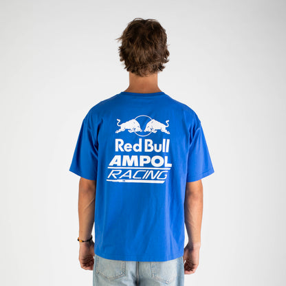 Weekday lifestyle t-shirt in racing blue