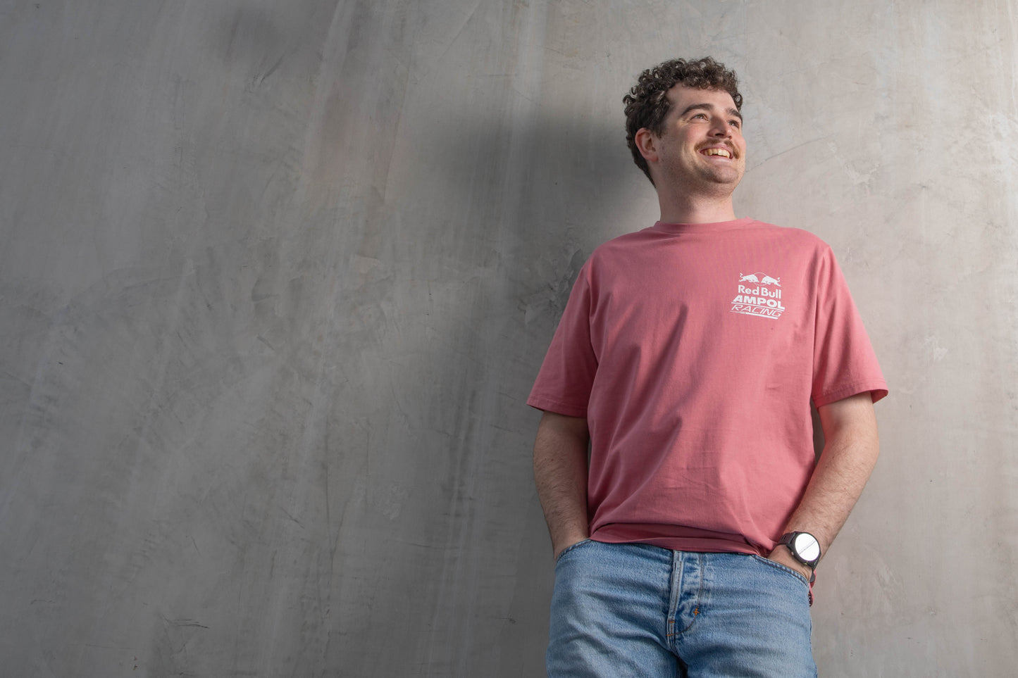 Red Bull Ampol Racing Lifestyle T-shirt Dusty Pink