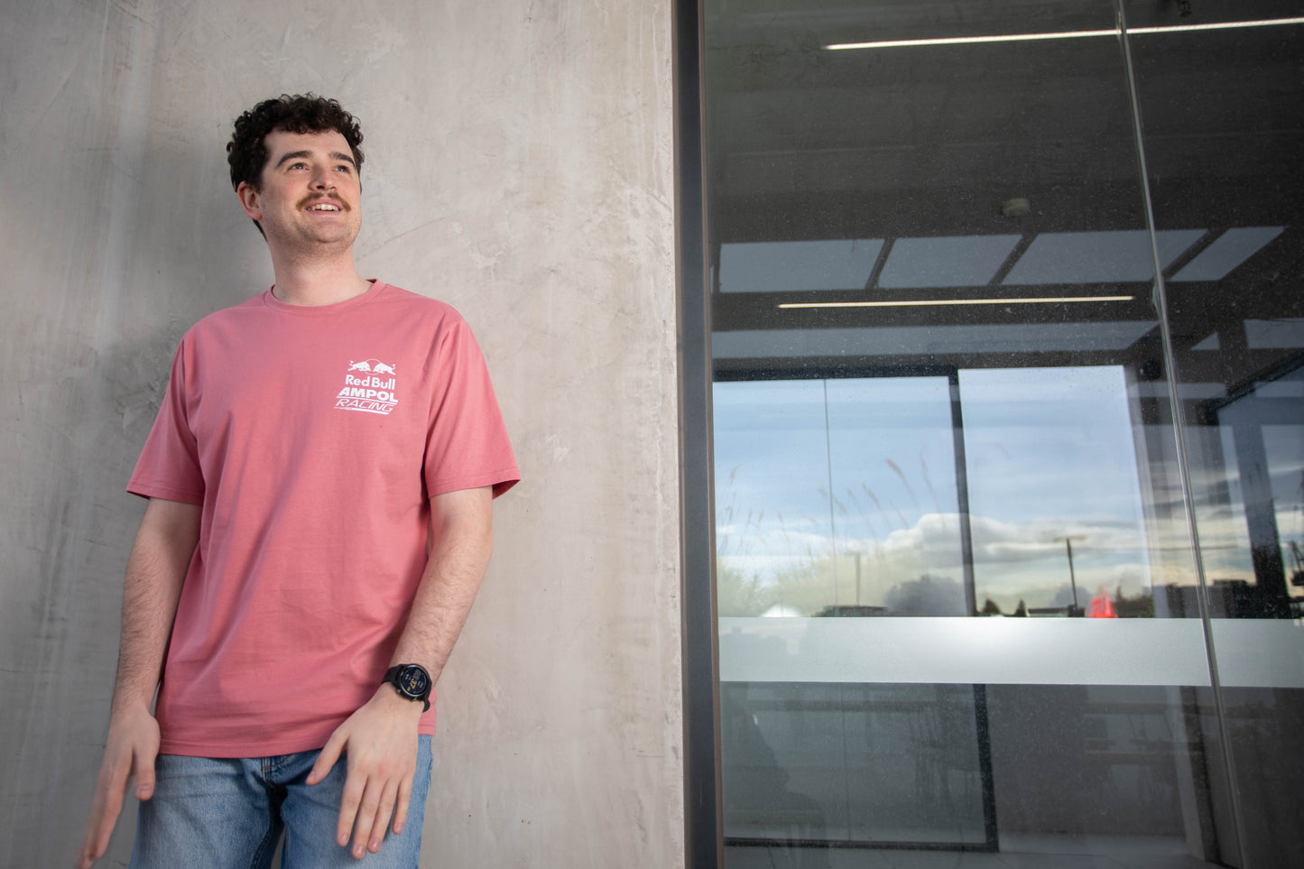 Red Bull Ampol Racing Lifestyle T-shirt Dusty Pink