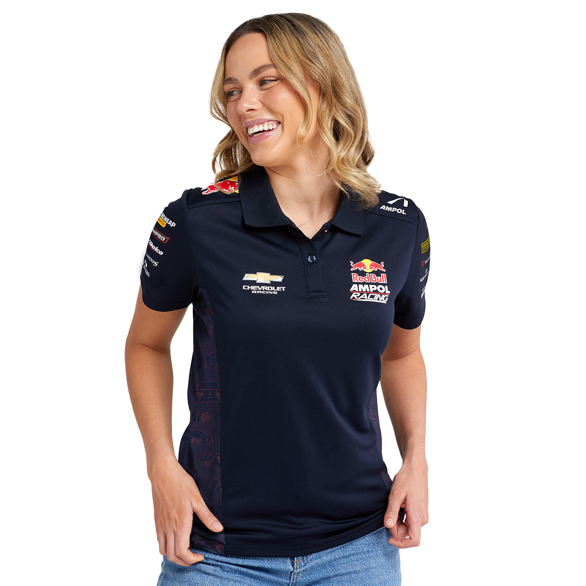 Red Bull Ampol Racing Team Women's Polo Red – Red Bull Ampol Racing 